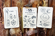 55 Boho Style Vector Set + Bonus, a Decorative Illustration by Varvara Gorbash (Thumbnail 3 of 4)