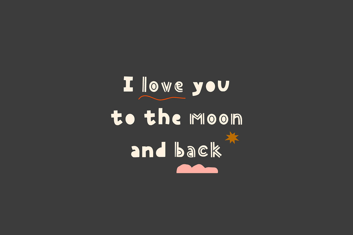 BabyBold Font for KID'S, a Font by Nonceni (Photo 7 of 17)