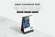 2027 Minimalist Desk Calendar, a Stationery Template by MstArtwork (Thumbnail 3 of 6)