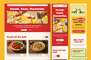 Food Retail & E-Commerce Website UI, an UI Kit Template by peterdraw (Thumbnail 7 of 7)