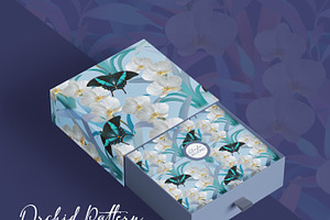 Summer Orchid Flower Patterns