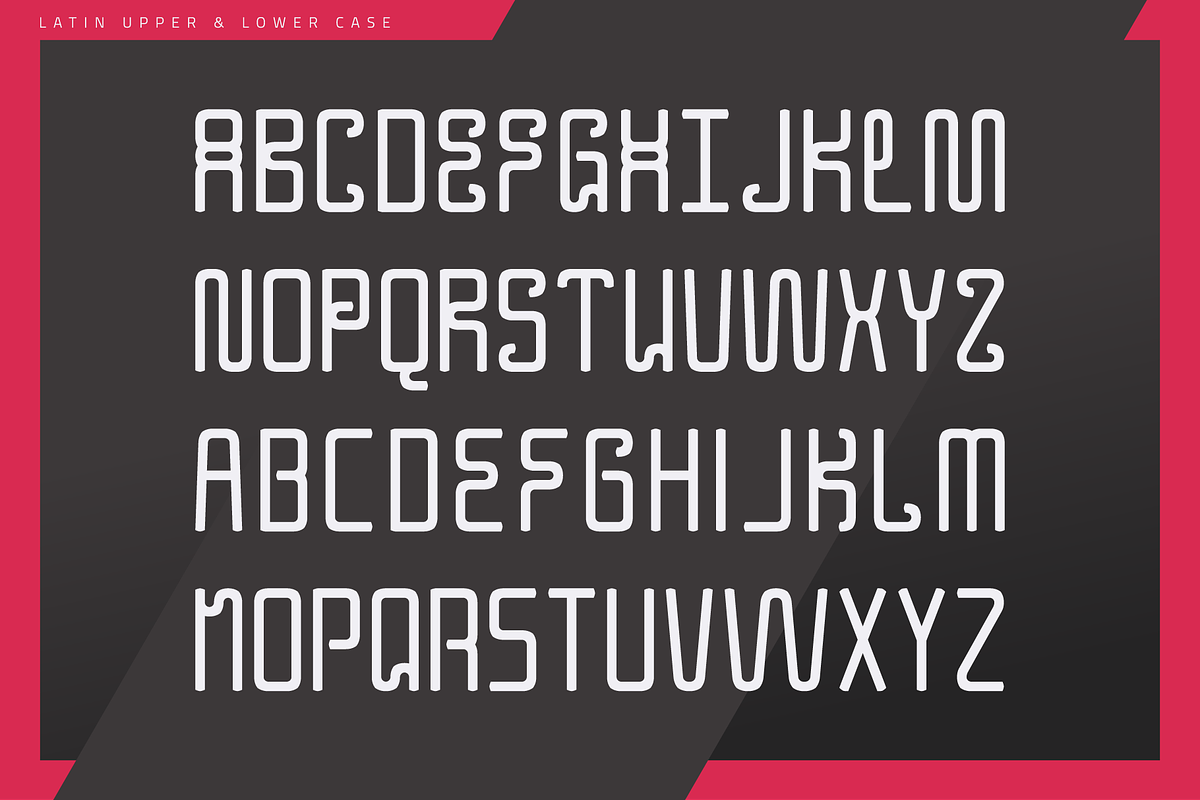 SHAMPOO Experimental Typeface preview 2