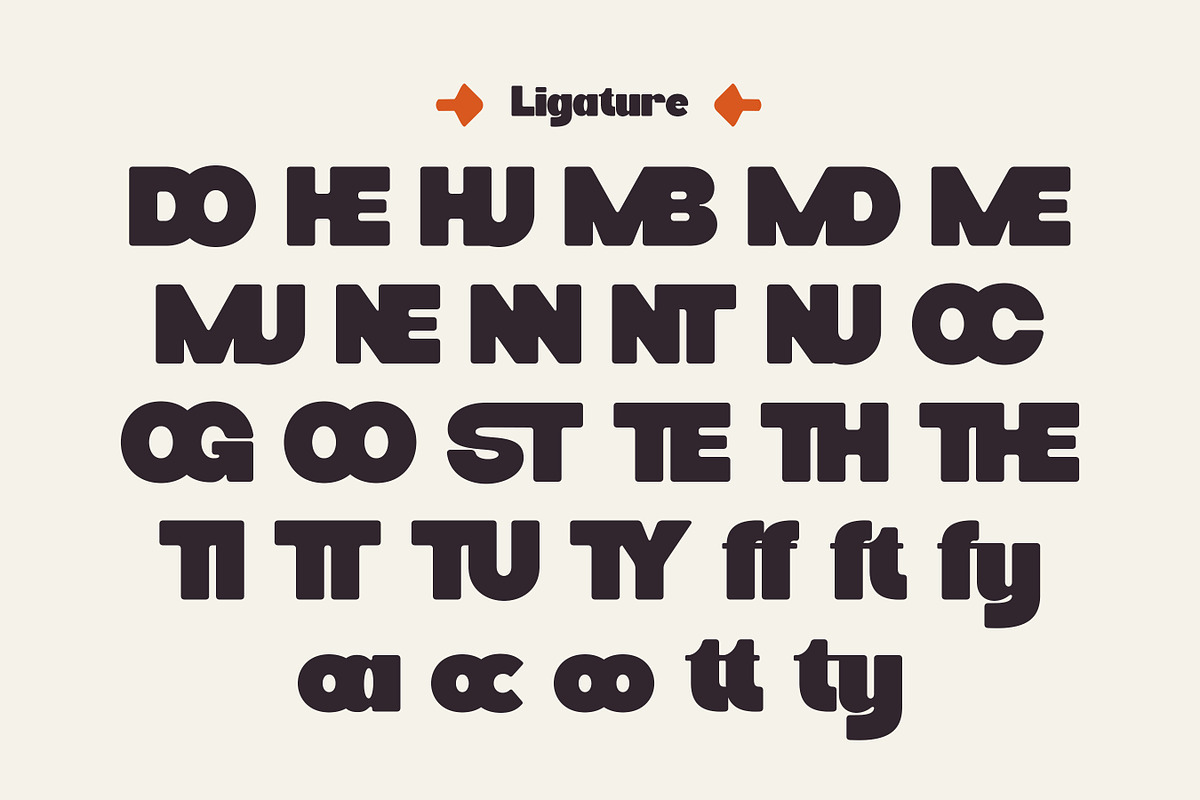 Crosa - Unique Bold Display Font, a Sans Serif Font by Flawless And Co (Photo 9 of 10)