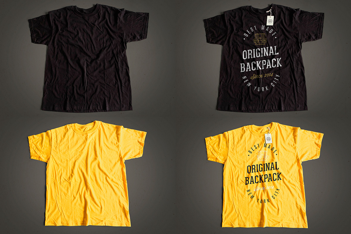 Photorealistic T-Shirt Mockup 2, a Shirt Mockup by GraphicHero (Photo 8 of 11)