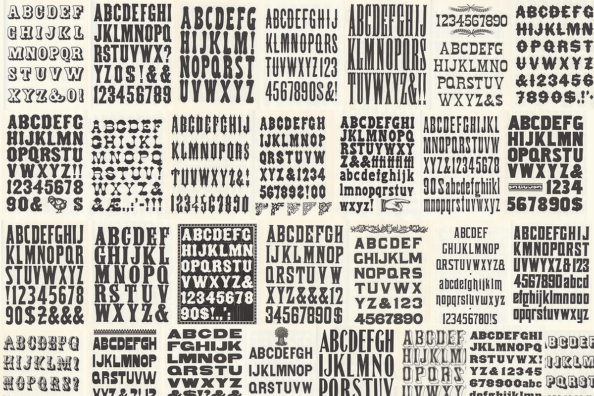 750 Vintage Letters Mega Bundle, an Education Illustration by Digital Museum (Photo 3 of 8)
