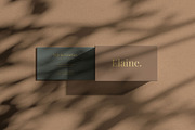Elaine || Business Card Mockup, a Product Mockup by JafarNation (Thumbnail 9 of 9)