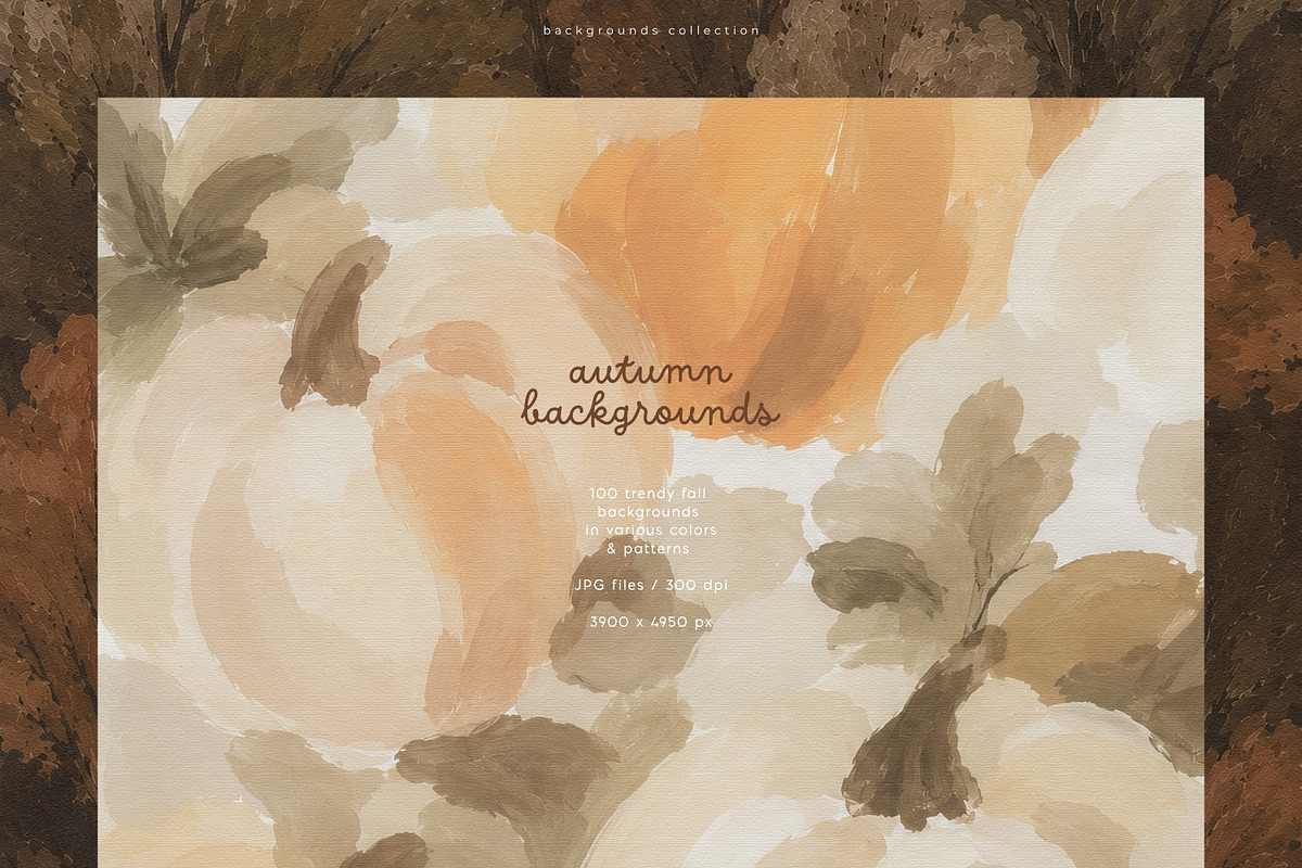 100 Autumn Backgrounds, a Background Graphic by PeDe Designs (Photo 7 of 14)