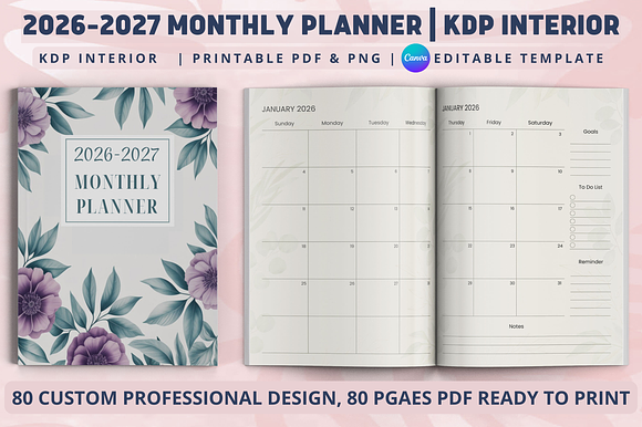 2026-2027 Monthly Planner preview 6