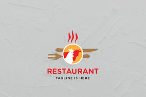 premium logo chicken restaurant