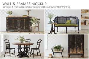 FABULOUS HOME Wall&Frame Mockups