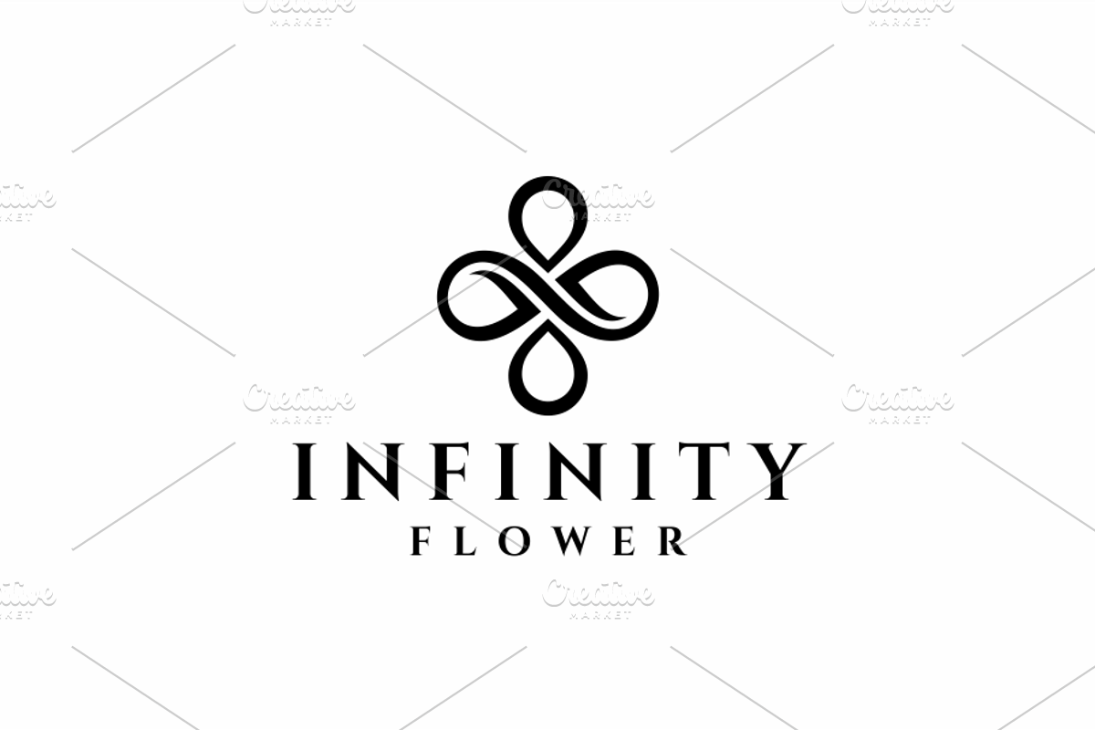Infinity Flower Logo Design, a Branding & Logo Template by yopie (Photo 6 of 6)