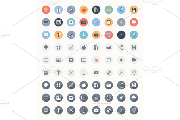 Universal Flat Icons
