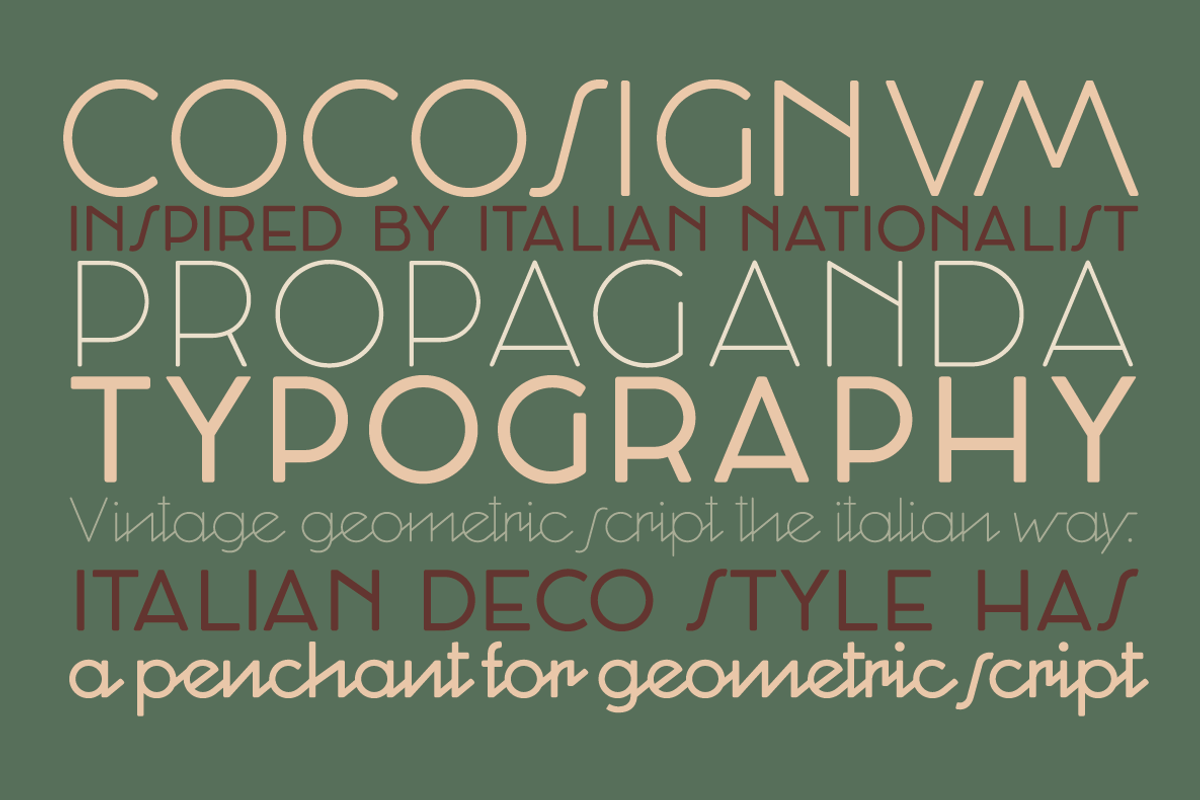 Cocosignum - 10 fonts preview 3