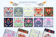 Folk art patterns set, a Graphic by Veleri (Thumbnail 2 of 7)