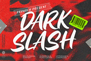 Dark Slash – Bold Brush Script, a Handwritten Font by decographstud (Thumbnail 1 of 8)