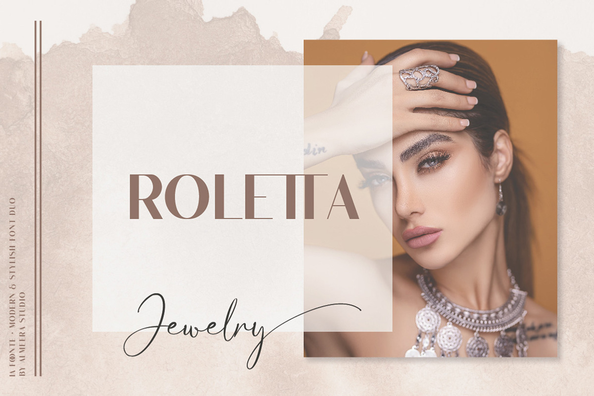 La Foonte | Sans Script Font Duo, a Sans Serif Font by Almeera Std (Photo 6 of 20)