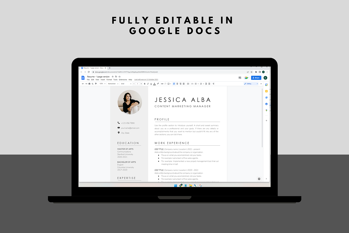 30+ Resume Bundle for Google Docs, a Resume Template by DesignStudioTeti (Photo 2 of 10)