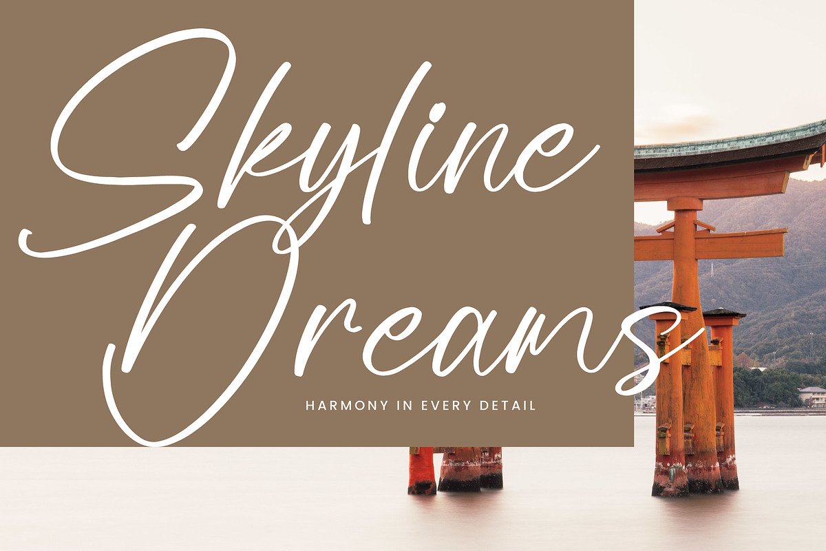 Tokyo Essence, a Handwritten Font by Integritype Studio (Photo 2 of 15)