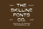 SFC Bearwood, a Sans Serif Font by Skilline Supply Co. (Thumbnail 8 of 8)