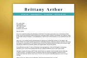 Modern Resume Template, a Resume Template by Scribbled Napkin Design (Thumbnail 3 of 4)