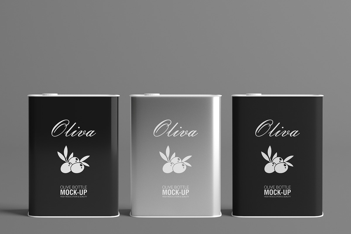 Oil Large Jar Mock-Up, a Packaging Mockup by AY Mock-Ups (Photo 6 of 7)