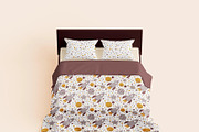 Space rocket seamless pattern, a Pattern Graphic by Dreamline Desings (Thumbnail 9 of 9)