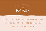 Elegant Karin - Stylish Typeface, a Serif Font by Kaligra.co (Thumbnail 27 of 28)