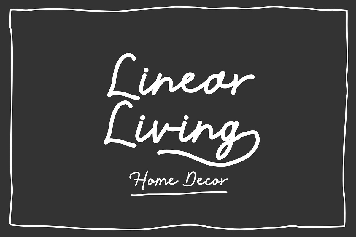 Borneo, a Handwritten Font by HRDR (Photo 7 of 13)
