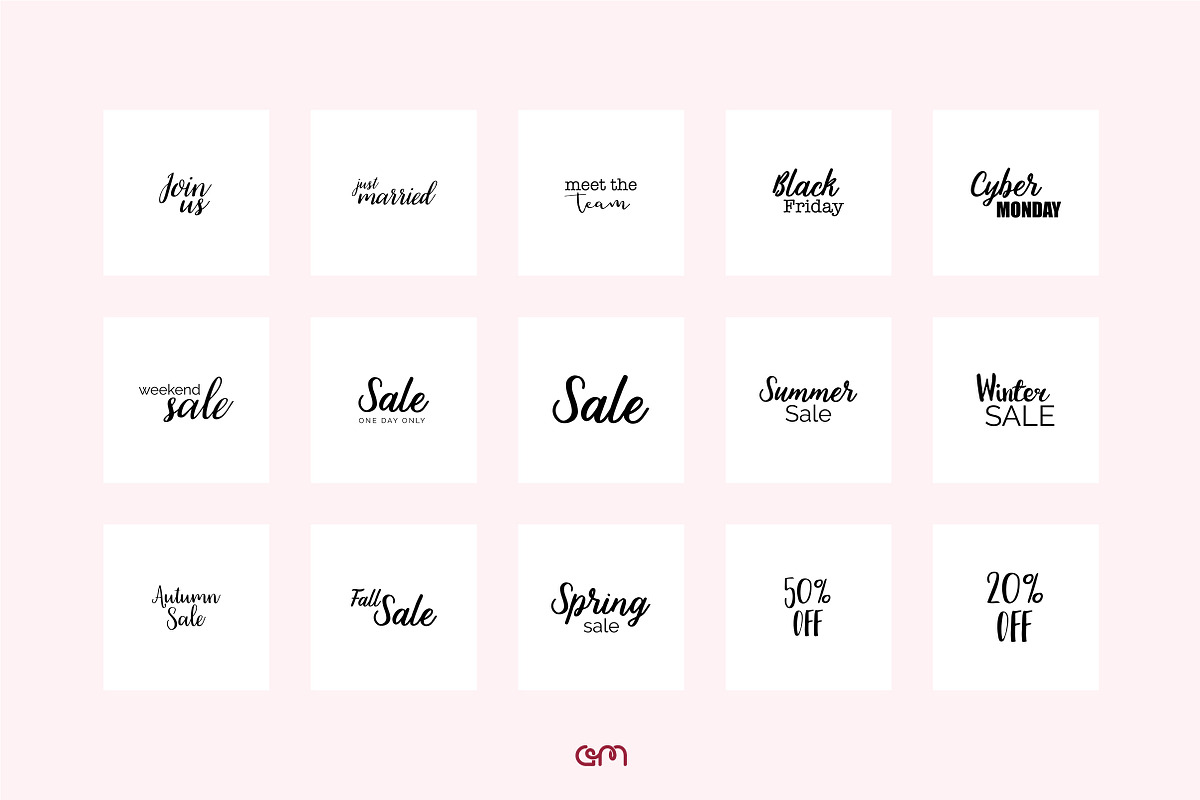 150 Quotes Bundle, a Social Media Template by AM Studio (Photo 13 of 15)