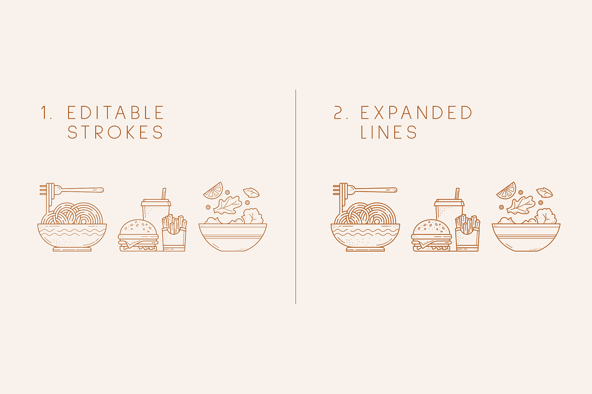Food Logo Kit, a Branding & Logo Template by iStar Design (Photo 22 of 23)