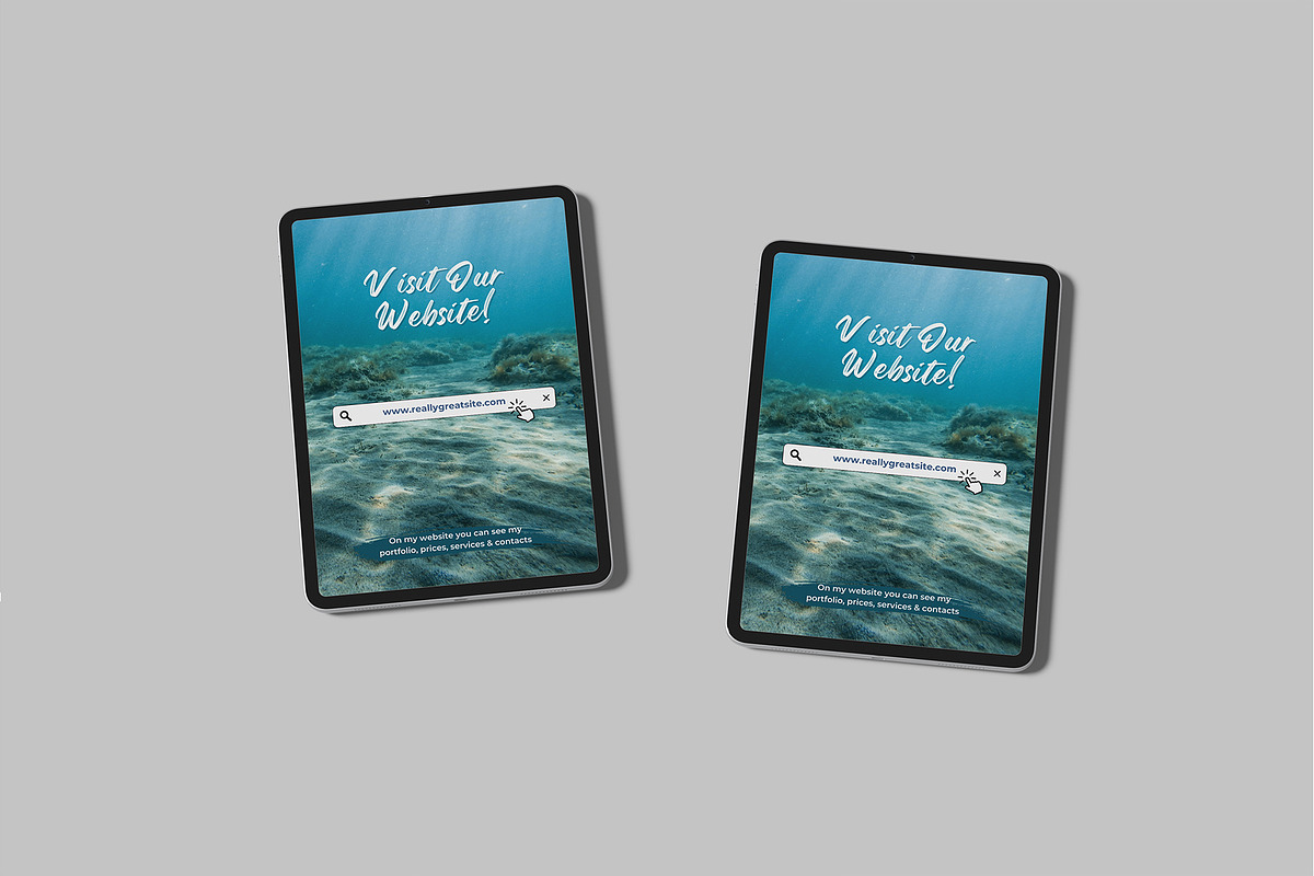 Realistic Tablet Mockup, an iPad Mockup by lamorastudio (Photo 9 of 11)