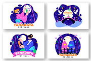 10 Tanabata Festival Illustration, a Seasonal Illustration by denayunebgt (Thumbnail 2 of 4)