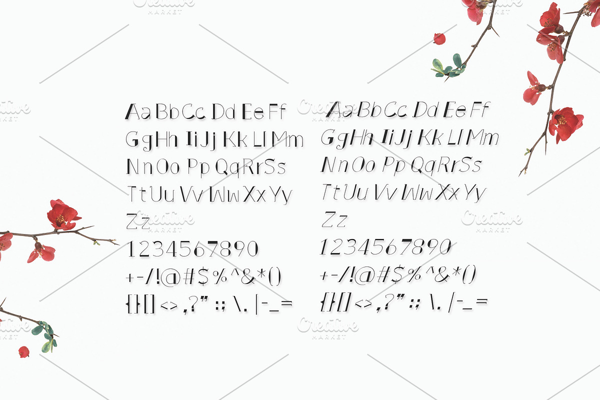 Sonif Time Font preview 2