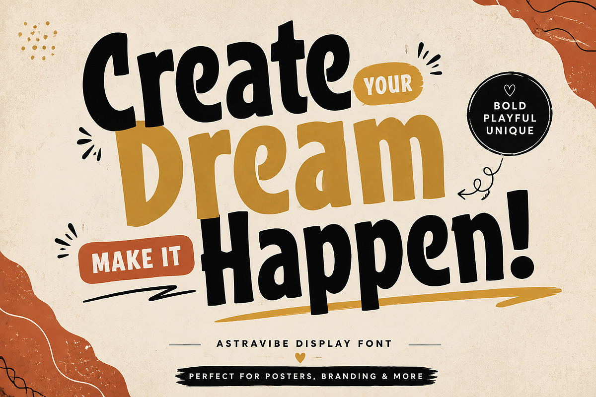 AstraVibe, a Slab Serif Font by Wow Magic (Photo 3 of 3)