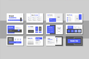 Digital brand guideline presentation