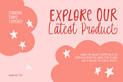 Standing Stars, a Sans Serif Font by Nathatype (Thumbnail 12 of 12)