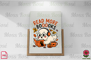Read More Boooooks Ghost PNG, a Graphic by Moss Rose (Thumbnail 2 of 3)