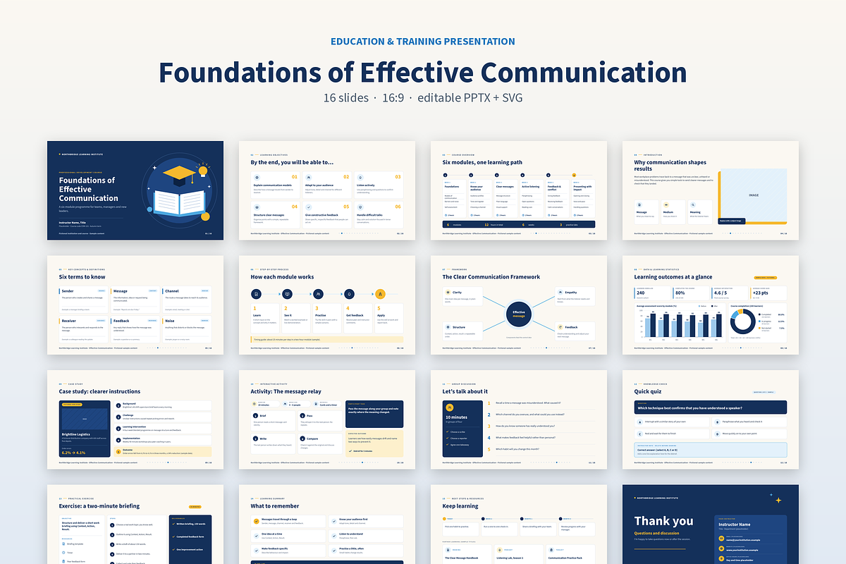 Education Presentation Template, a Presentation Template by novexora (Photo 4 of 4)