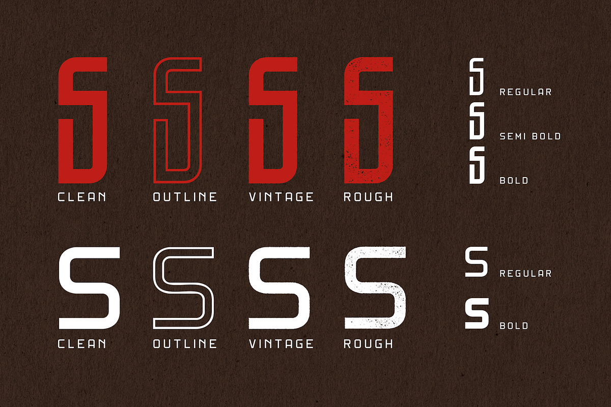 Gibsons Font Collection preview 5