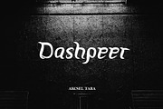 Dashpeer - Display Font, a Font by Akcsel Tara (Thumbnail 1 of 10)
