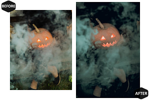 12 Cinematic Halloween Photoshop