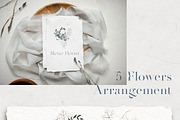 Snowy Winter watercolor flowers, a Decorative Illustration by BlumenSoul (Thumbnail 4 of 6)