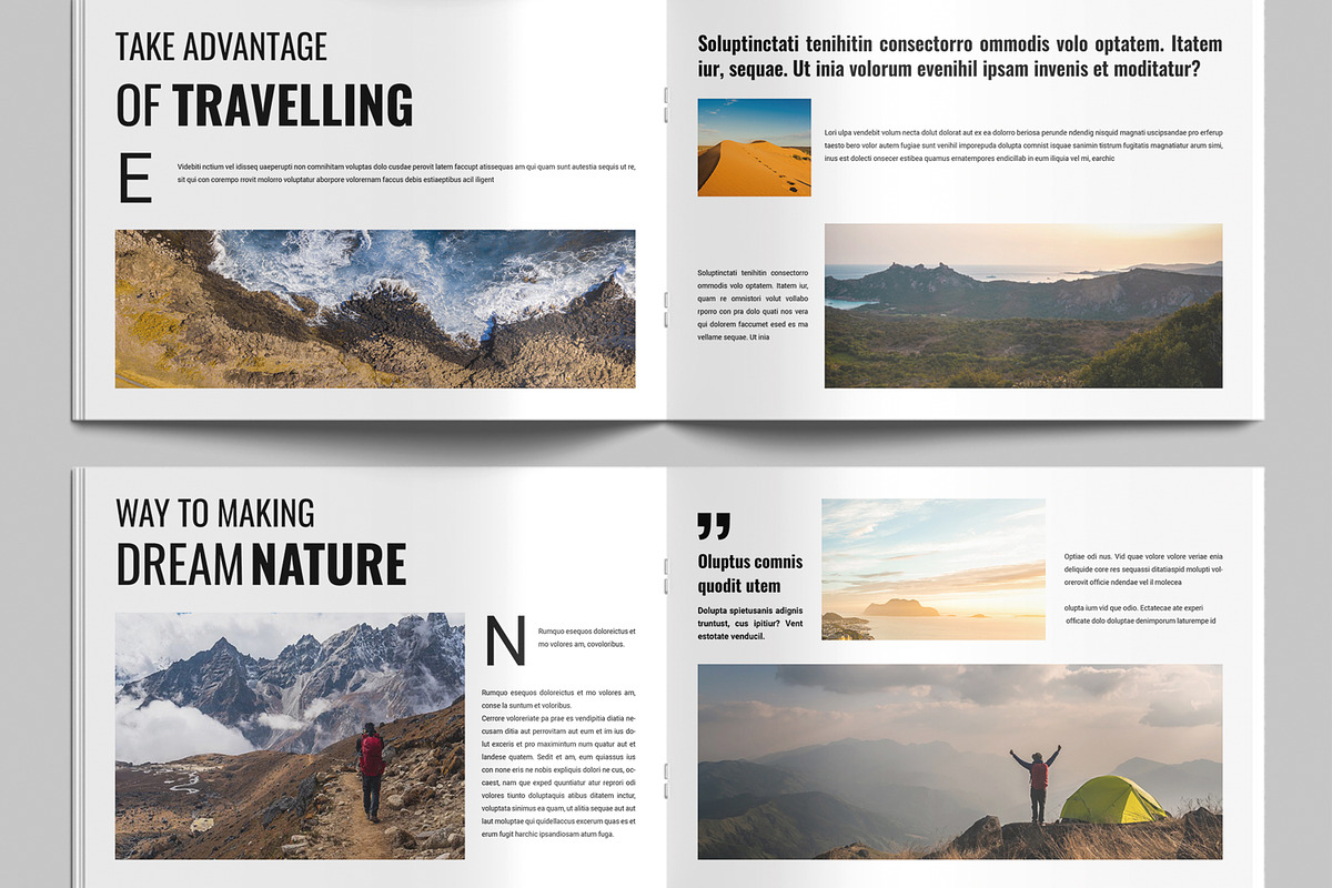 Modern Landscape Travel Magazine preview 4