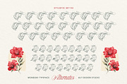 Wondshe Typeface, a Script Font by alit design (Thumbnail 7 of 20)
