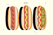 Fast Food Vector Illustration, a Food Illustration by TheFoodAtlas (Thumbnail 4 of 16)