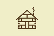 Cabin Woods Cottage Outdoor Logo, a Branding & Logo Template by Buqancreative (Thumbnail 4 of 4)