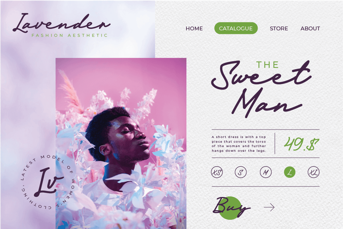 Almefia, a Script Font by kerismaker (Photo 8 of 12)
