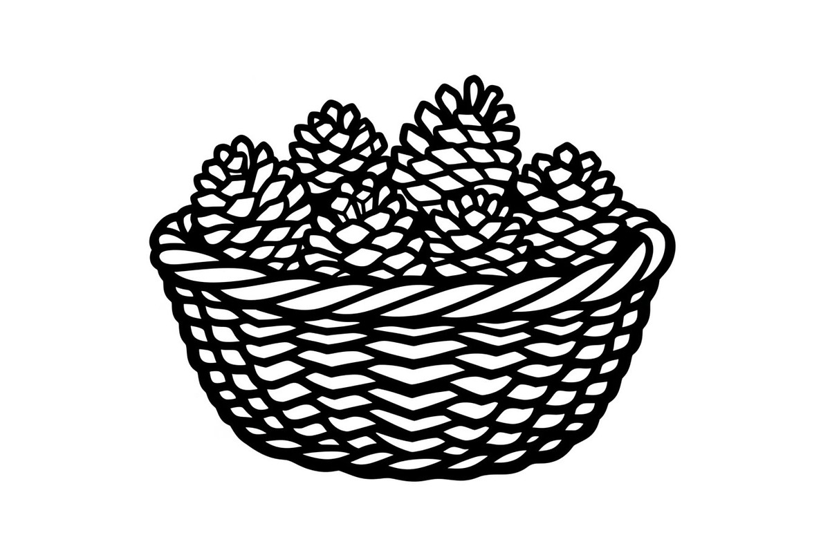 50 Woven Basket Vector Bundle, an Illustration by Designs_River (Photo 49 of 51)
