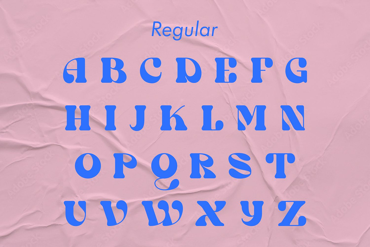 Wilson Bubble Retro Font, a Slab Serif Font by WhymoreArt (Photo 7 of 10)