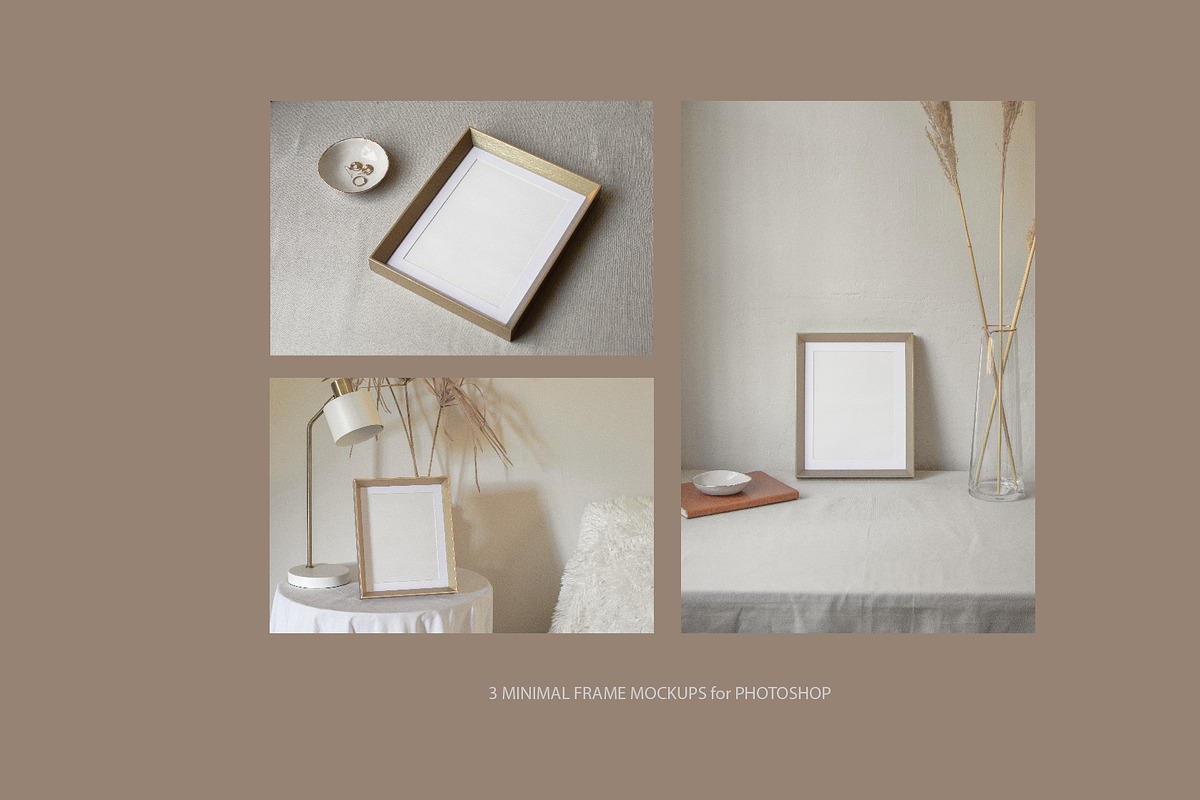 Fawn Frame Mockup Bundle, a Print Template by Frame Space Studio (Photo 2 of 2)